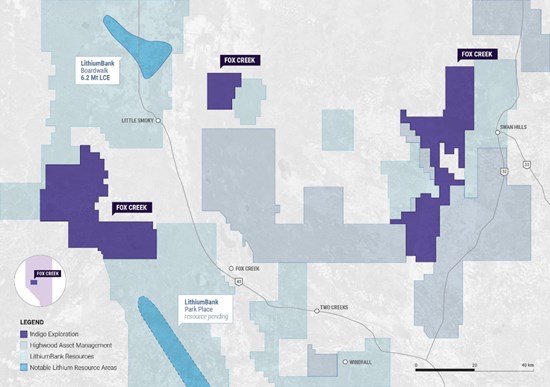 Indigo FoxCreekLithiumBrineProject